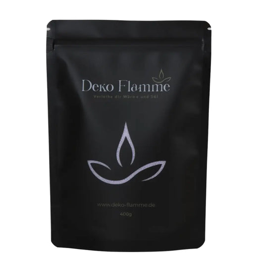 Kerzensand ohne Duft - Flieder 400g - Inkl. 20 Dochte