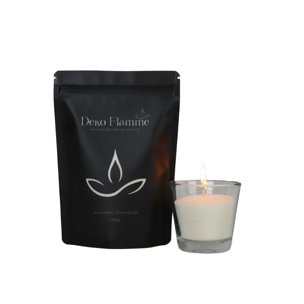 Kerzensand mit Duft - Vanille 400g - Inkl. 20 Dochte
